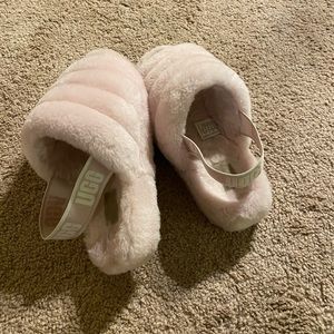 Ugg slippers, pale pink color